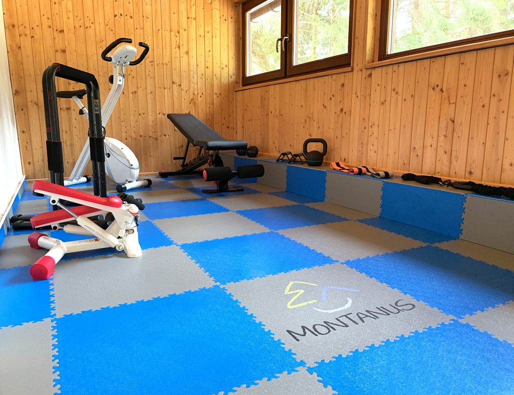 Fitness místnost Apartmány Montanus, ČR