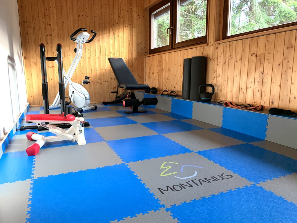 Fitness místnost Apartmány Montanus, ČR