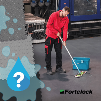 PVC dlaždice Fortelock – odolnost proti vodě a vlhkosti