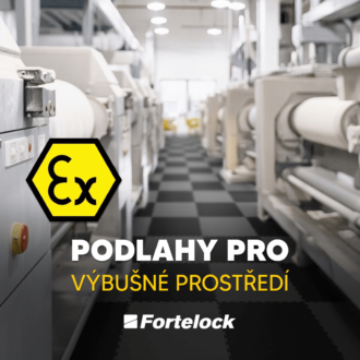 Vodivé podlahy: Bezpečné řešení v provozech podle ATEX