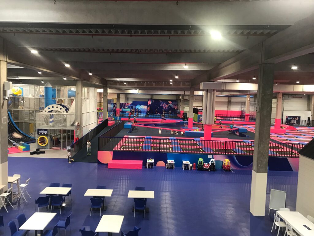 Trampolínové centrum, HU